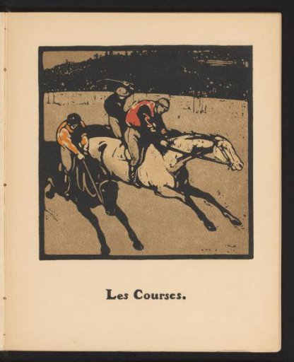 Three jockeys on the racecourse