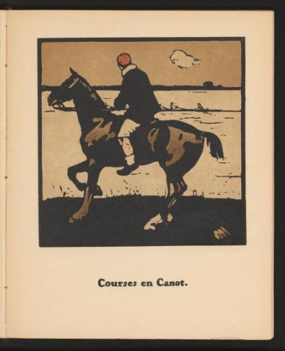 Jockey and rowers