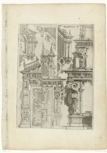 Three half epitaphs, two half portals and half an altar