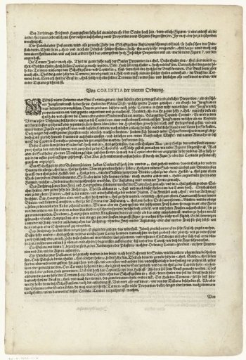 Text plate from Architectura von den funf Seuvlen (...)