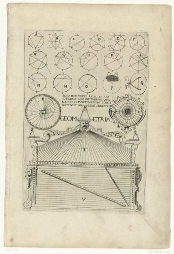 Geometric figures in circles