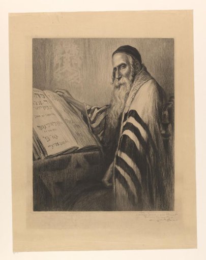Portrait of a rabbi