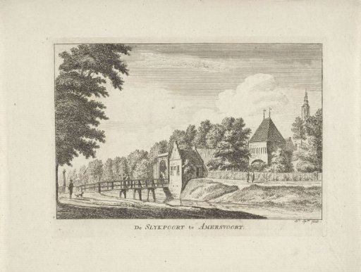 View of the Slijkpoort in Amersfoort