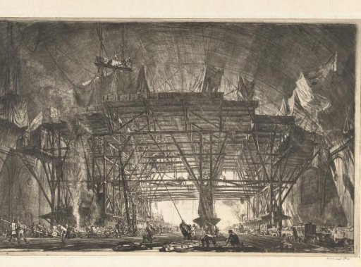 Large scaffolding at Charing Cross Station