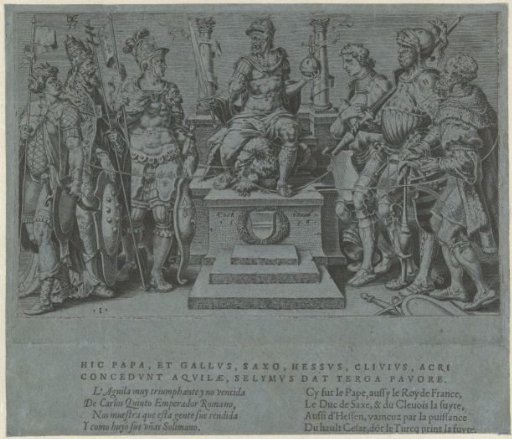 Emperor Charles V Surrounded by His Defeated Opponents