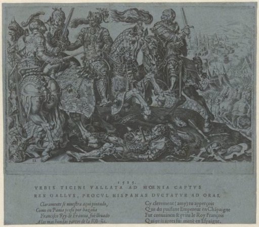 Capture of Francis I during the Battle of Pavia