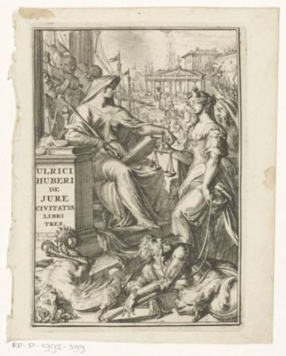Allegorical Representation with Truth and Justice