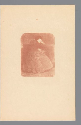 Pensive woman with a book