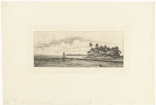 Fishermen near the Wallis Islands in the Pacific Ocean
