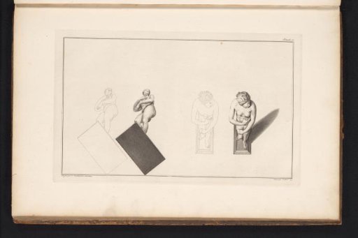 Statue of Venus de' Medici, in two positions