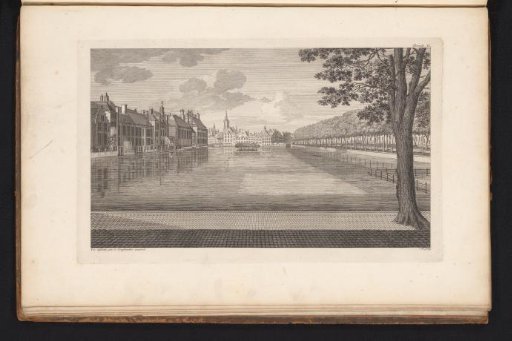 View of the Hofvijver in The Hague
