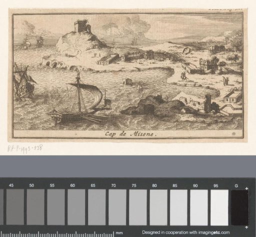 View of Miseno in the Bay of Naples