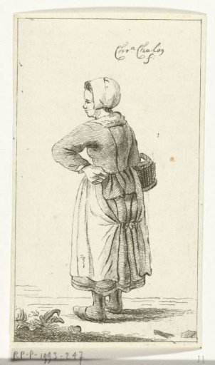 Woman with basket