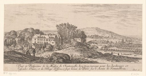 View of the Chantemesle Castle