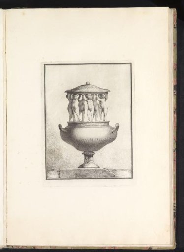 Bowl with putti lifting the lid