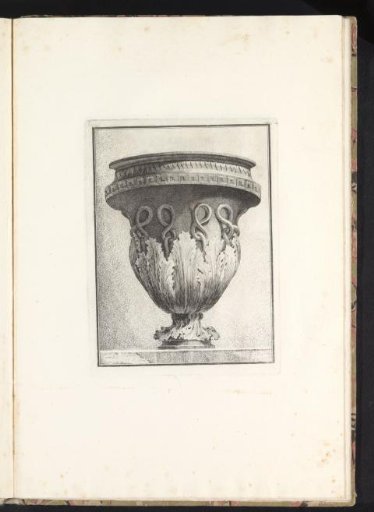 Vase with acanthus leaves and snakes