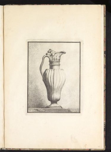 Jug with lid in the form of a dolphin
