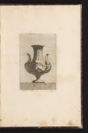 Vase with a lion's head