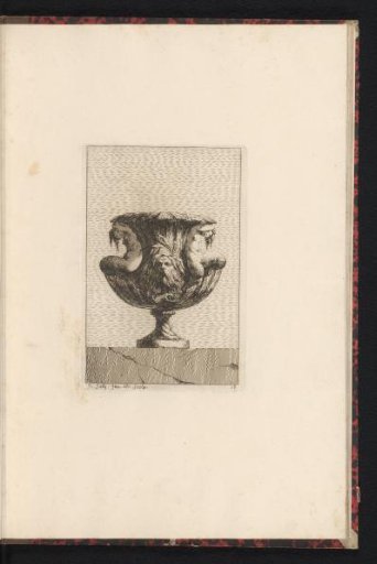 Vase with two mermaids and the head of a river god
