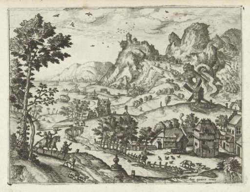 Landscape with Falconry