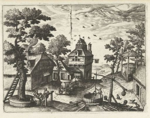 Inn with Water Well