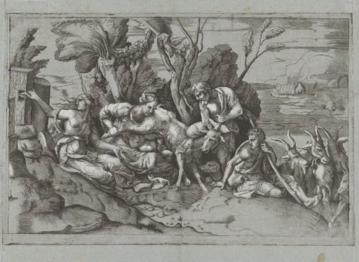 Jupiter Suckled by the Goat Amalthea