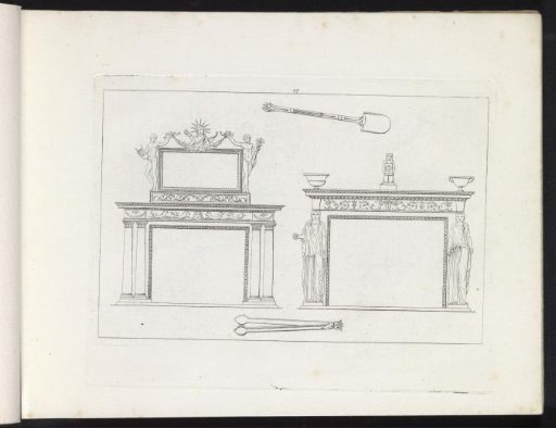 Two fireplaces