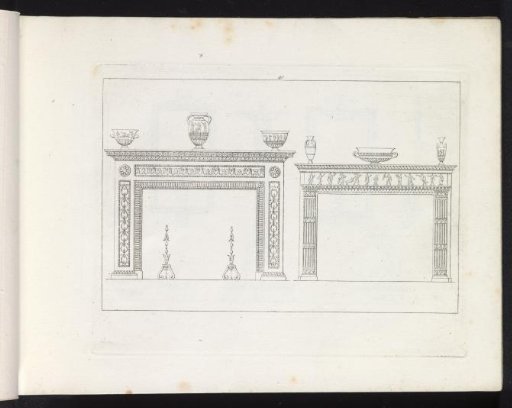 Two fireplaces