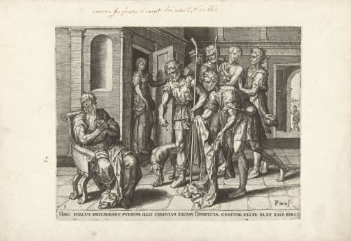 Jacob is shown the blood-stained coat of Joseph