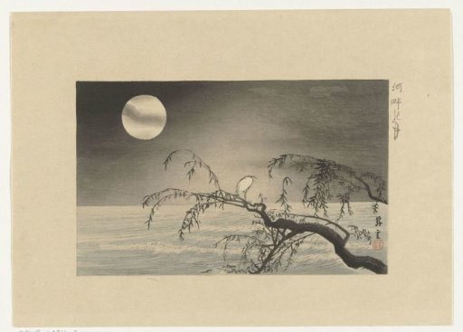 Full Moon Over a River