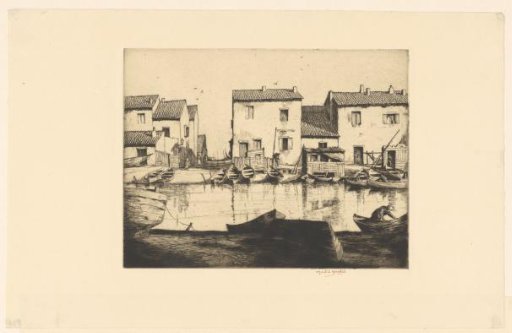 Quay with boats in Sète