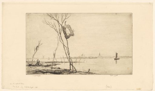 View of Veere across the Veerse Meer