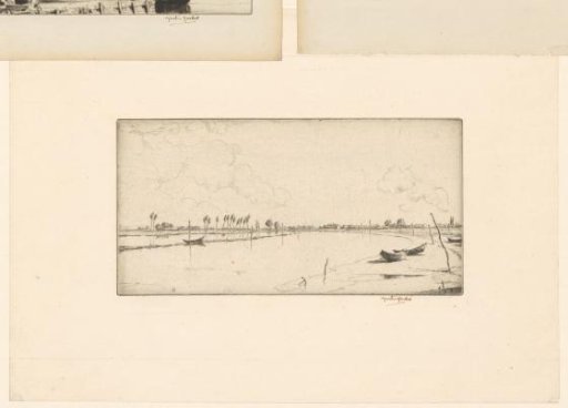 Boats by a river