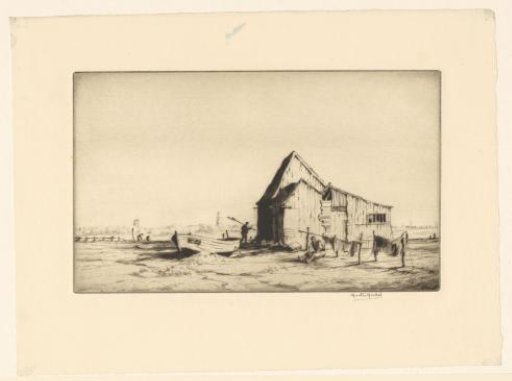 House on the beach at Walberswick