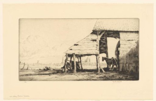 Barn with a view of Veere