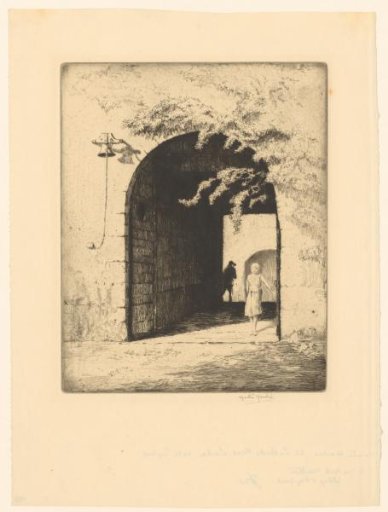 Arched Passage in Mouthier-Haute-Pierre