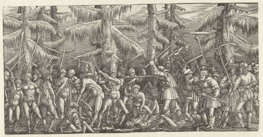 Struggle of Naked Men and Peasants