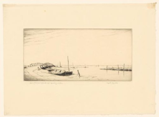 View of a creek at Blakeney