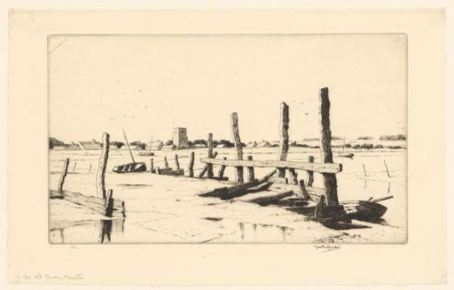 Old yard at Morston