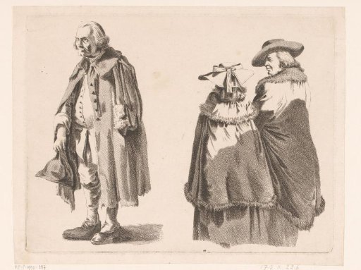 Composition with three standing figures