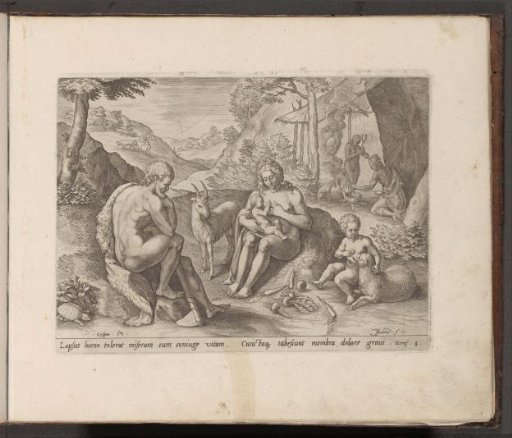 Adam and Eve Outside Paradise