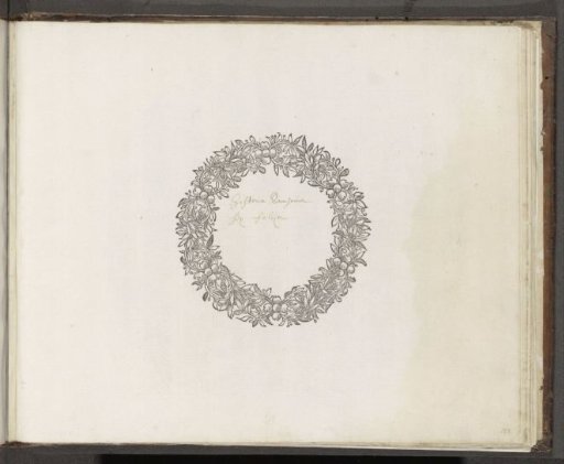 Ornamental Flower Wreath