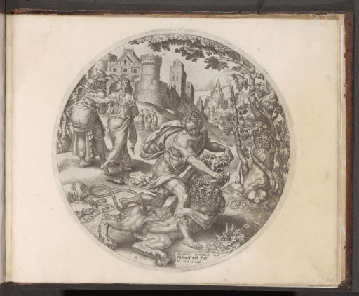 Samson Kills the Lion