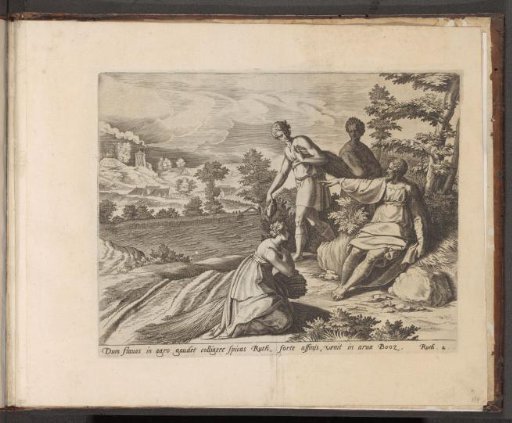 Ruth Kneels Before Boaz