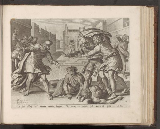 Men of Sodom Struck with Blindness