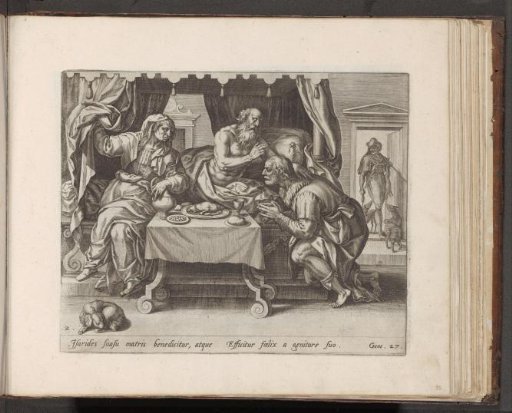 Isaac Blesses Jacob