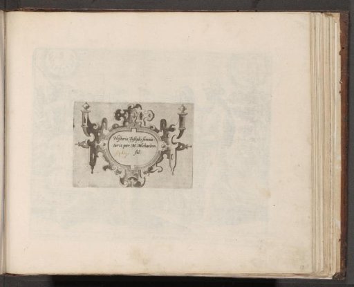 Cartouche with Scrollwork