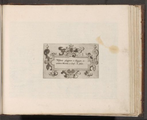 Cartouche with Scrollwork
