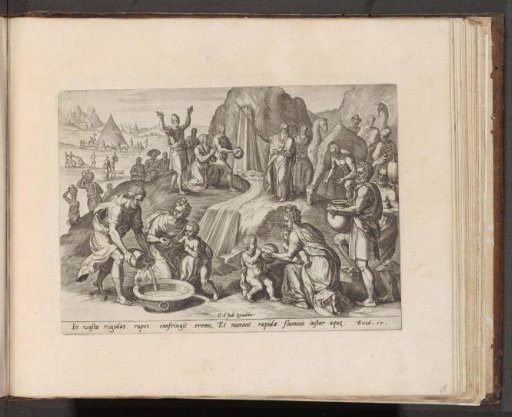 Moses Striking Water from the Rock