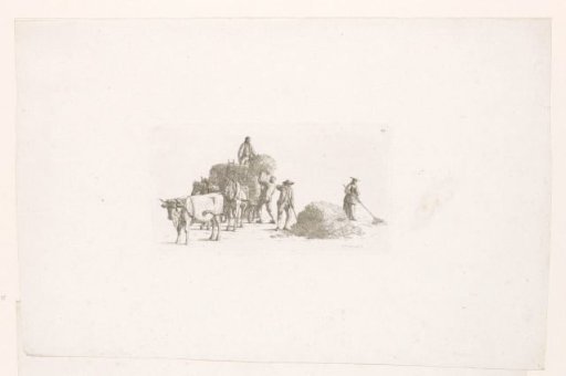 Loading a Hay Wagon